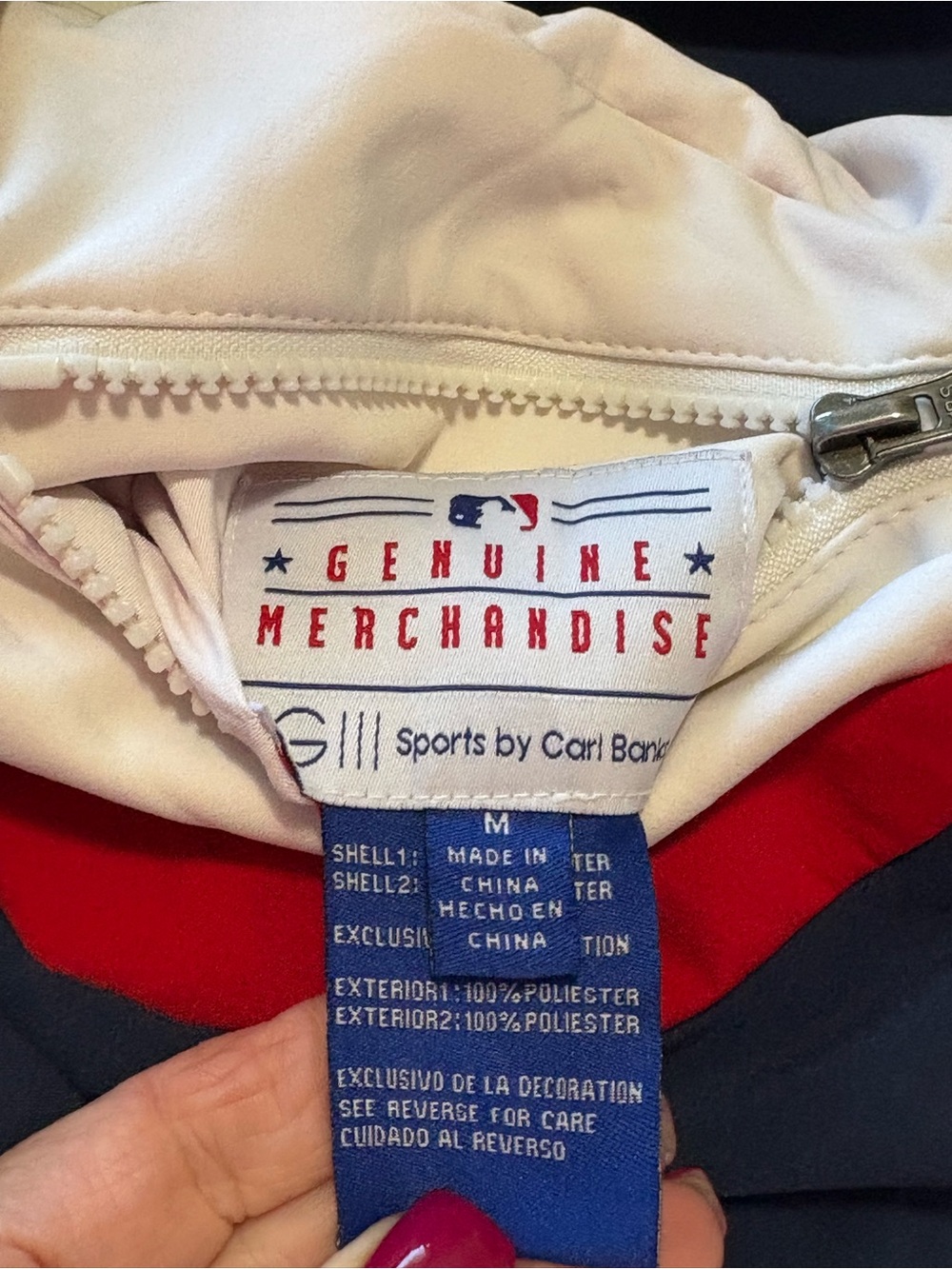 Boston Red Sox Reversible Jacket, Youth Unisex Size  M Genuine Merchandise - Picture 3 of 13